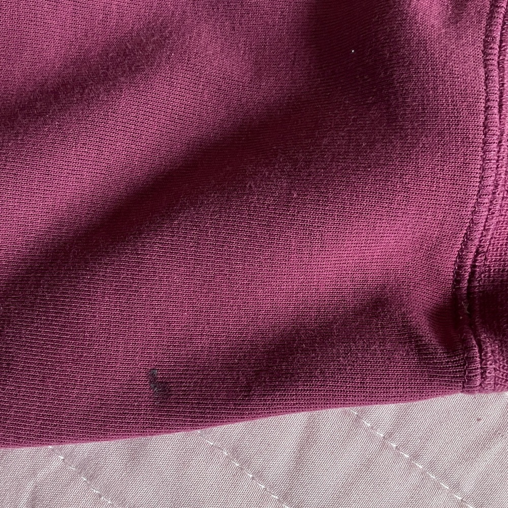 Nike cropped hooded cotton sweatshirt with zipper pockets - Picture 8 of 12